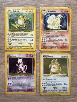 Pokemon Cards: Base Set Holo Rare: Jungle Holo Rare: HP Bundle - Image 1