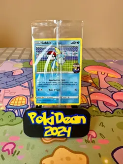 Sobble on the Ball Pokemon Card | Sealed UK Exclusive Futsal Promo - Image 1