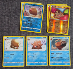 Swinub (4x), Piloswine (2x), & Mamoswine - Pokemon Cards mini-set - Image 1