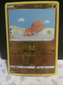 Trapinch 089/189 Reverse Holo Darkness Ablaze Pokemon Card NM - Image 1