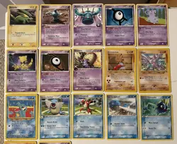 Vintage Pokemon Card Lot Of 17 Regular Non-Holo Rares Various Sets 1999-2009 - Image 3