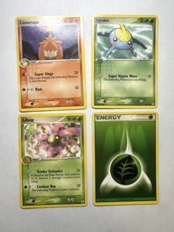 Pokemon TCG EX Series Assorted 4 Card Lot #1 - Image 1