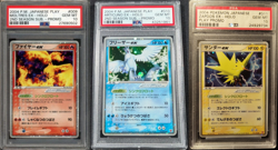 Pokemon Card PSA 10 Moltres Articuno Zapdos 2004 PLAY 2nd Season Sub Promo - Image 1