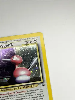Pokemon TCG Porygon2 Neo Revelation Holo Rare Card 12/64 LP - Image 4