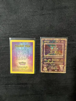 Pokemon TCG Ancient Mew Holo Movie Promo Card 1999-2000 DMG - Image 1