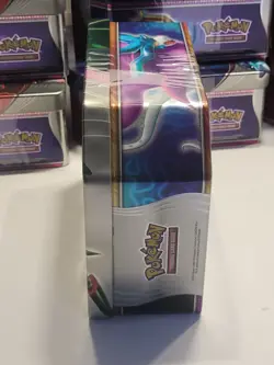 Pokemon Trading Card Games Paradox Destinies Iron Leaves ex Tin Sealed Box - Image 5