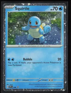 Squirtle - (Cosmos Holo) Promo SV: Scarlet & Violet Promo Cards 048 NM - Image 1