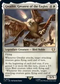 NM Gwaihir, Greatest of the Eagles, MTG, Lord of the Rings, Magic the Gathering, - Image 1