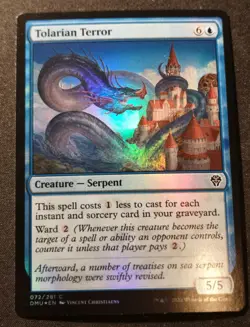 Tolarian Terror - Foil - DMU - MTG - NM - EN - 072/281 - Image 1