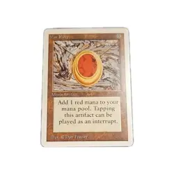 Magic The Gathering Alpha Mox Ruby White Mystic Rare Mint 1993 - Image 1