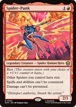 MTG Spider-Man R Spider-Punk #0092 - Image 1