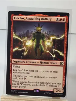 MTG Electro, Assaulting Battery R0076 Marvel's Spider-Man NM - Image 2