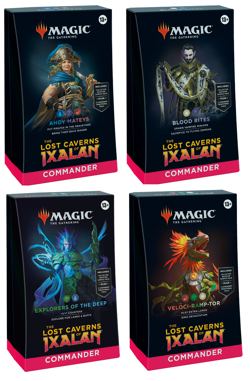 MTG Magic Lost Caverns of Ixalan Set of 4 Commander Decks SEALED IN STOCK! - Image 1