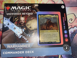 MTG: Warhammer 40k - The Ruinous Powers Commander Deck - New in Box Sealed - Image 1