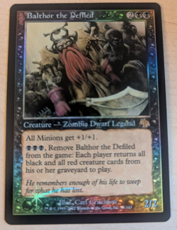Balthor the Defiled Judgment Foil - Image 1