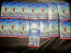 15 LOT BUNDLE NEW CHEAP Magic the Gathering Avatar Last Airbender Booster Packs - Image 4