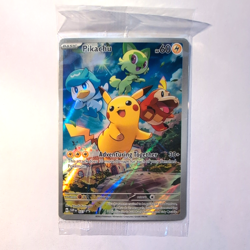 Pikachu 027 Sv: Scarlet & Violet Promo Cards Holo NM POKEMON TCG SEALED - Image 1