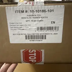 Sealed Case 10 X Pokemon TCG: Phantasmal Flames - Elite Trainer Boxes - Image 2