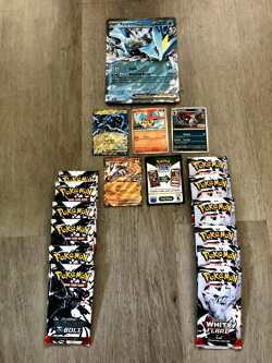 Black Bolt and White Flare Pokemon Card 12 Packs SET NEW, plus other cards - Image 1
