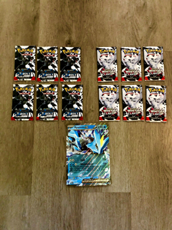 Black Bolt and White Flare Pokemon Card 12 Packs SET NEW, plus other cards - Image 4