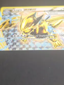 Pokemon Lugia BREAK 79/124 Fates Collide Holographic Near MInt - Image 3