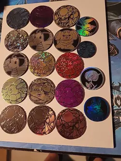 Pokemon TCG Bulk Lot of 51 Assorted Coins - Image 1