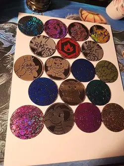 Pokemon TCG Bulk Lot of 51 Assorted Coins - Image 2