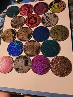 Pokemon TCG Bulk Lot of 51 Assorted Coins - Image 3