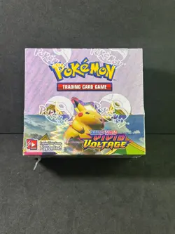 Pokemon TCG Sword & Shield Vivid Voltage Booster Box - 36 Packs - Sealed - Image 1