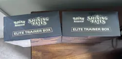 2x Pokemon Shining Fates Elite Trainer Box ETB Factory Sealed - Image 2