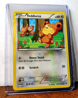 POKEMON TEDDIURSA RC15/RC25 LEGENDARY TREASURES RADIANT COLLECTION LP - Image 5