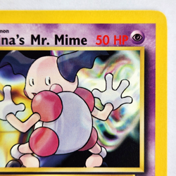 Sabrina's Mr. Mime 94/132 Pokemon TCG 1st Edition Gym Heroes NM Vintage 2000 - Image 4