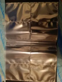 Ultra Pro Raccoglitore Album Portfolio 4 Tasche BLU Collector Magic Pokemon ygo - Image 2