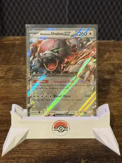 Pokemon TCG Bloodmoon Ursaluna ex - 141/167 - Double Rare NM Twilight Masquerade - Image 1