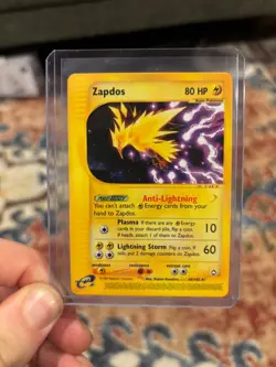 Zapdos 044/147 Aquapolis Regular Vintage Pokemon TCG - Image 1