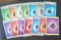 Pokemon Tcg Holo Energy Mixed Lot 43 Total - Image 2