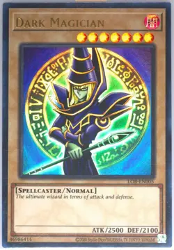 Yu-Gi-Oh Dark Magician LOB 25th Anniversary Edition PSA 9 Graded Near Mint Slab - Image 4
