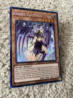 Yugioh Chaos Valkyria TOCH-EN008 Collector Rare 1st Ed NM - Image 4