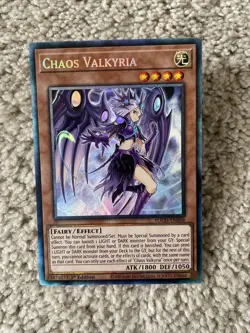 Yugioh Chaos Valkyria TOCH-EN008 Collector Rare 1st Ed NM - Image 5
