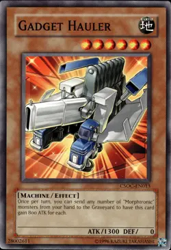Gadget Hauler - CSOC-EN013 - NM - YuGiOh - Image 1
