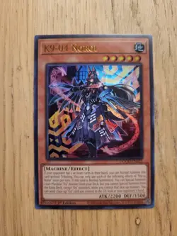 Yugioh K9 - 04 Noroi DOOD-EN025 1st Edition Ultra Rare NM - Image 1