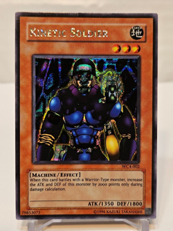 Kinetic Soldier WC4-002 Secret Rare Yugioh 1007 - Image 1