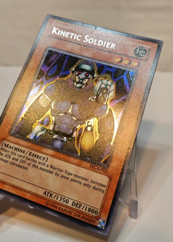 Kinetic Soldier WC4-002 Secret Rare Yugioh 1007 - Image 3