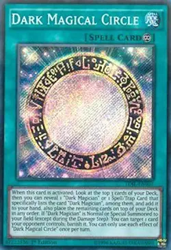 Dark Magical Circle-Secret Rare - 1st Edition - TDIL-EN057 - The Dark Illusio... - Image 1