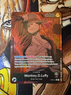 2025 One Piece Anime 25th Collection Monkey D. Luffy Alternate Art #EB02-010 - Image 1