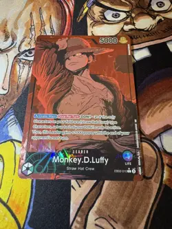 2025 One Piece Anime 25th Collection Monkey D. Luffy Alternate Art #EB02-010 - Image 2
