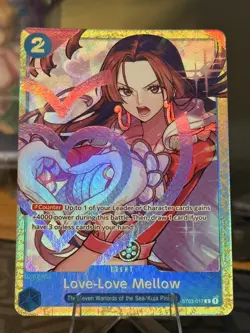 Bandai One Piece CCG Love-Love Mellow ST03-017 Boa Hancock Event Foil English - Image 1