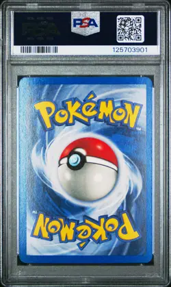 2000 POKEMON GAME PROMO NINTENDO MAGAZINE-60 HP #17 DARK PERSIAN-HOLO PSA 7 - Image 2