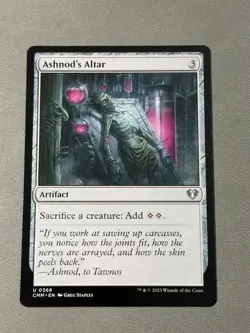 Ashnod's Altar Regular Commander Masters MTG NM - Image 1