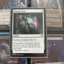 Ashnod's Altar Magic The Gathering Colorless Artifact Commander Masters MTG NM - Image 1